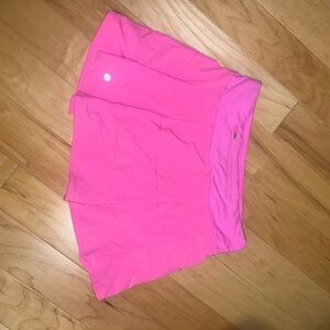 Lululemon Pink tennis skirt size 6